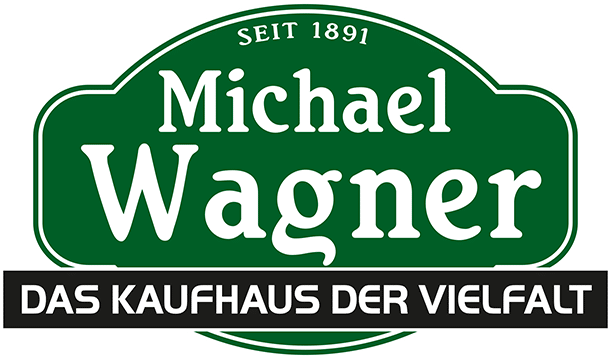Kaufhaus Michael Wagner Logo Footer, Logo Freigestellt